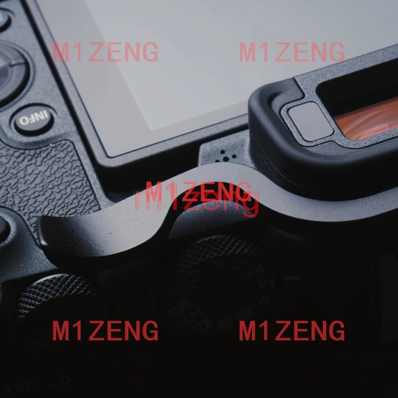 R8 핑거 핸들 메탈 썸업 핫슈 핸드 그립 핫슈 브래킷 어댑터 커버 레스트 (캐논 EOS R8 카메라용)