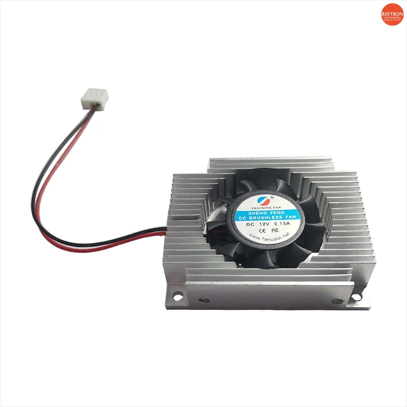 12Vdc 2.54 2PIN Brushless DC Cooling Fan Heatsink UV Model Cooler 60*50*14MM