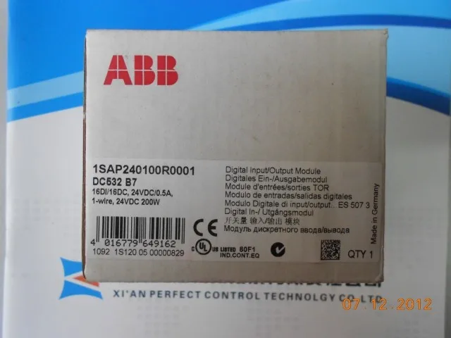 

DC532 ABB AC500 PLC16DI/16DC Channel Switching Module