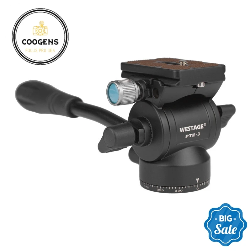 

Mini Lightweight Fluid Video Head 360° Swivel with a Removable Telescopic Handle Adjustable Lightweight Portable For photography