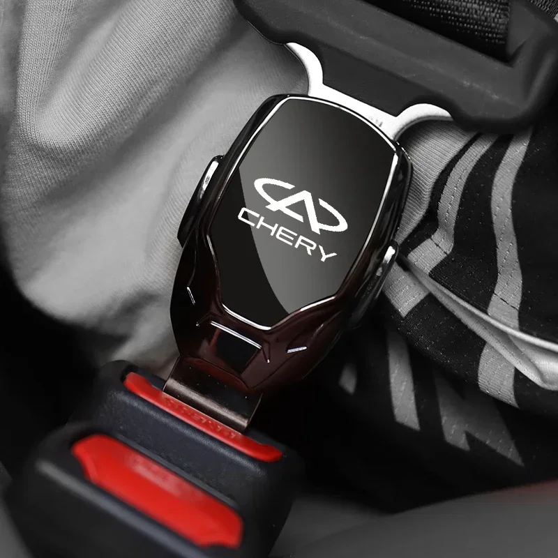 Clip di Estensione per Cintura di Sicurezza in Metallo per CHERY TIGGO 5 A1 A3 A5 QQ KIMO INDIS JAGGI, Accessori per Auto - immagine 2