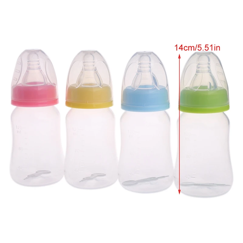 120ml Baby Bottle Infant Newborn Children Learn Feeding Drinking Milk Bottles Portable Breast Nipple Pacifier Bottles milk bottle,feeding bottle