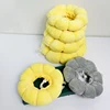 Sunflower Pet Elizabethan Collar Adjustable Anti-Bite Surgery Anti-Lick Wound Protective Collar Cotton Soft Adjustable 6