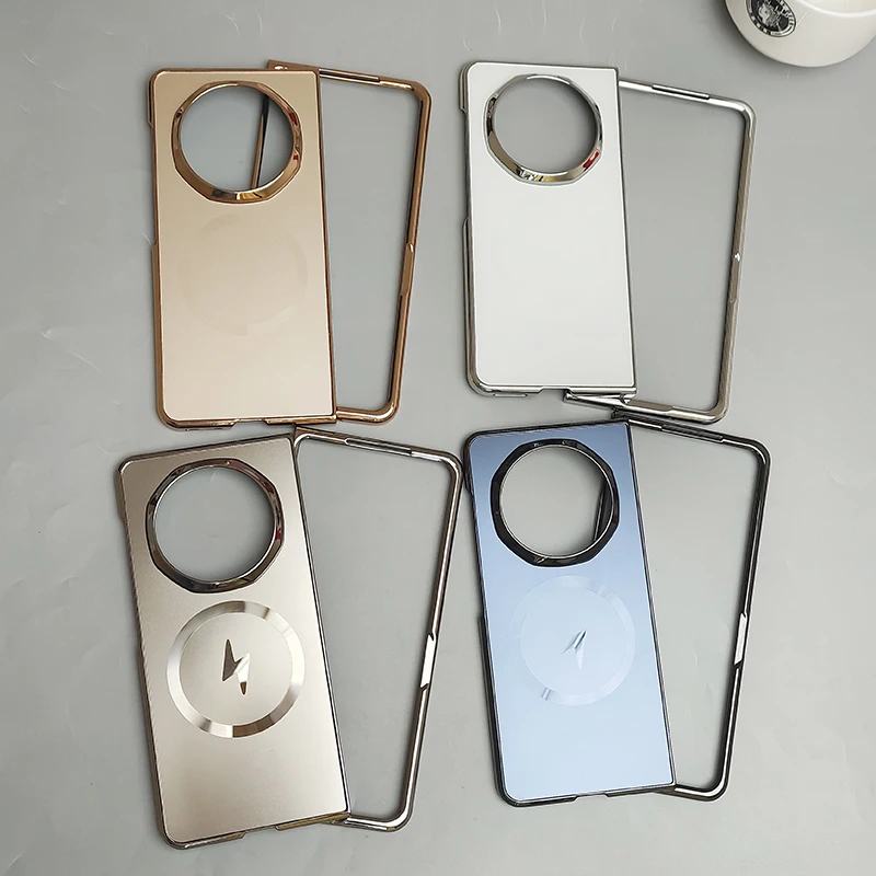 Ultra-Thin Luxury Magnetic Wireless Charging Phone Case - Matte Finish, Full Protection