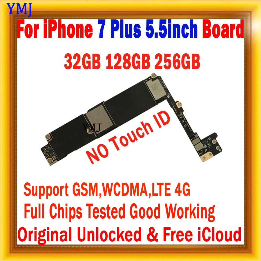 

Материнская плата для iPhone 7 Plus Clean iCloud 32 Гб материнская плата с системой 256 ГБ логическая плата 128 ГБ полная функциональная поддержка обновления 7 Plus