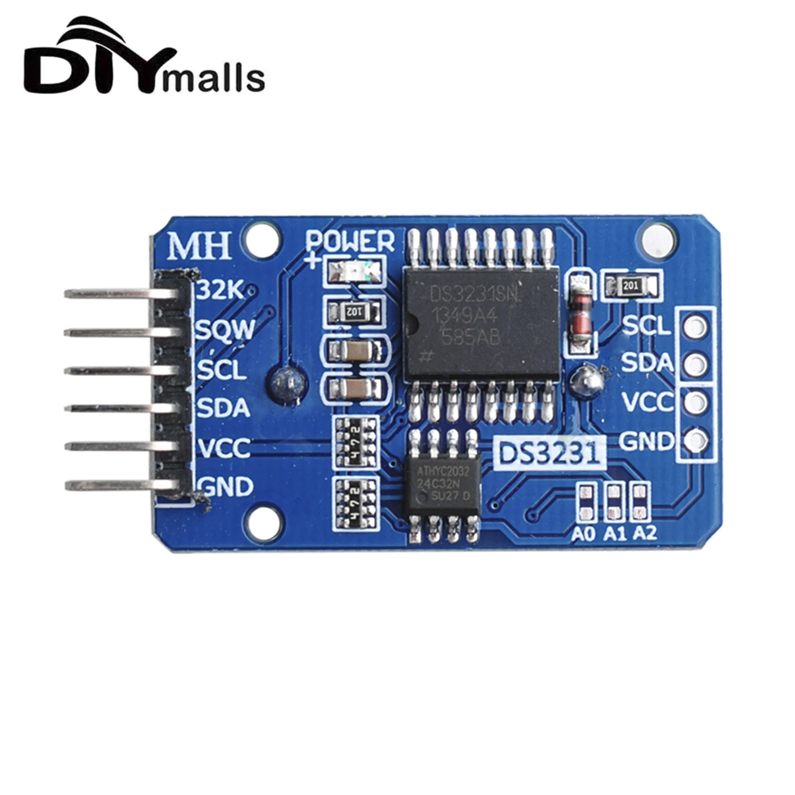 DS3231 AT24C32 IIC Module Precision Clock Module RTC DS3231SN Memory Module for Arduino (without battery) real time clock module rtc ds3231 rtc module ds3231 ic