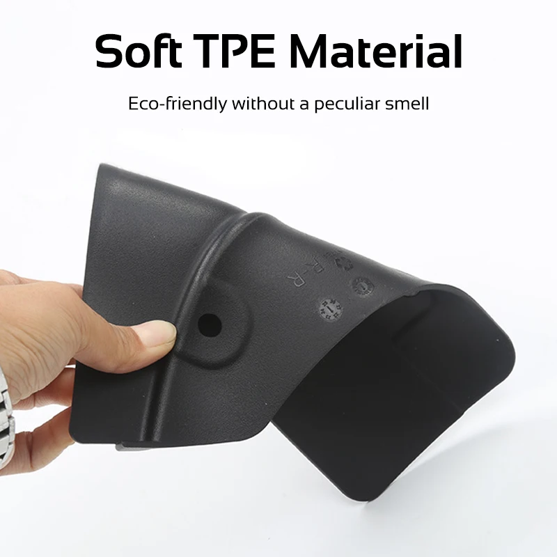 Car Mudguards Invisible Mud Flaps Tesla Model Y Hidden Wheel Mudguards Soft TPE Mudflaps Front Rear Fender Car Accessories