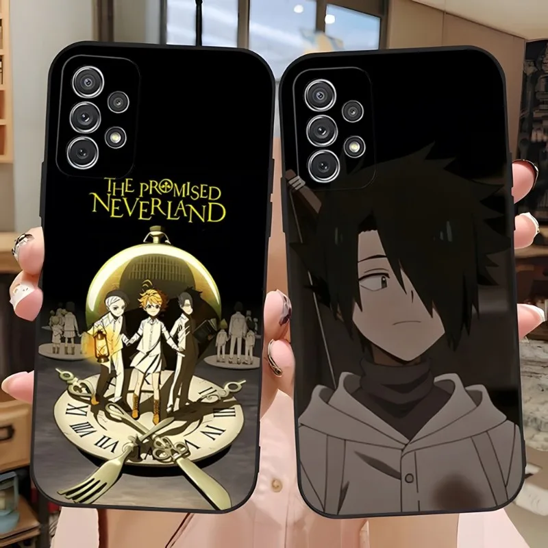 Anime The Promised Neverland Phone Case For Samsung A13 A31 A21 A02 A33 A22 A53 A52 A73 A32 A50 A20 A40 A23 Back Cover