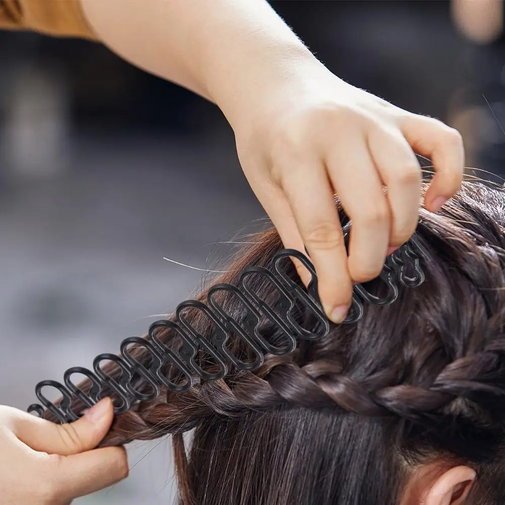 Description Picture 6 of itemCreative Hair Twist Braider Women Braider Maker Plastic Lady French Braiding Tool Hair Styling Accessories