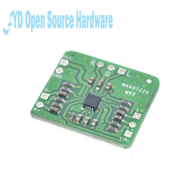 1pcs Power Amplifier Board Max97220 Differential To Balanced Single ...