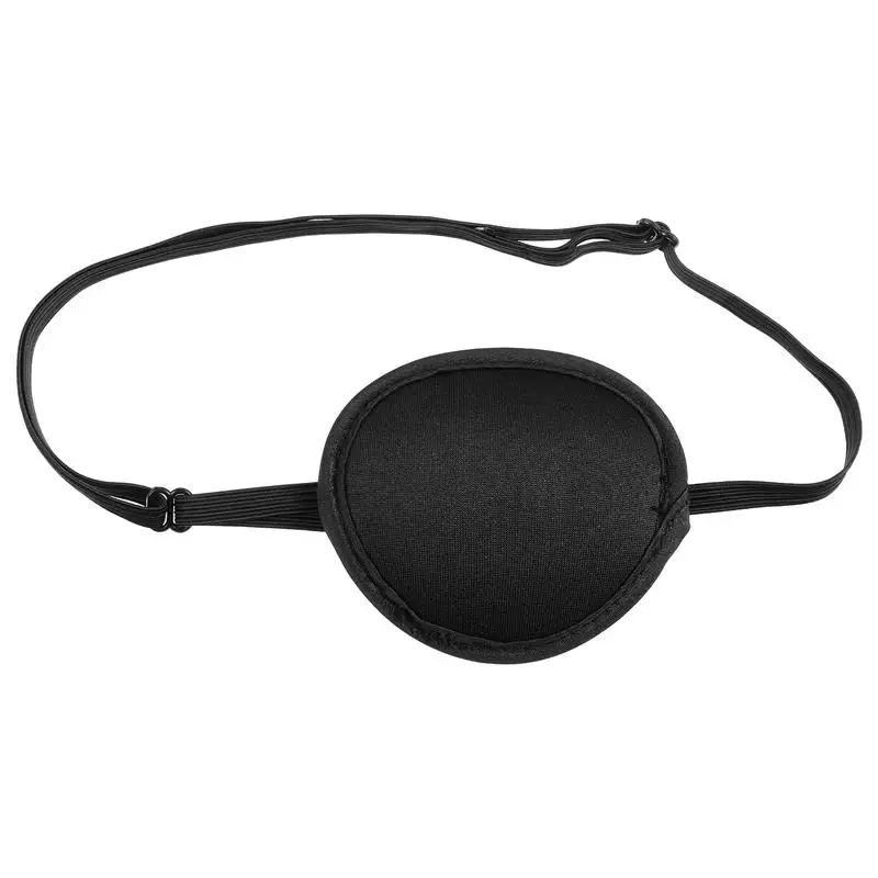 Adjustable Single Eye Patch Adults Kids Eye Patch Elastic Strap Eye Patch Cosplay Eye Patch Prop Sleeping Adjustable Eye Patch