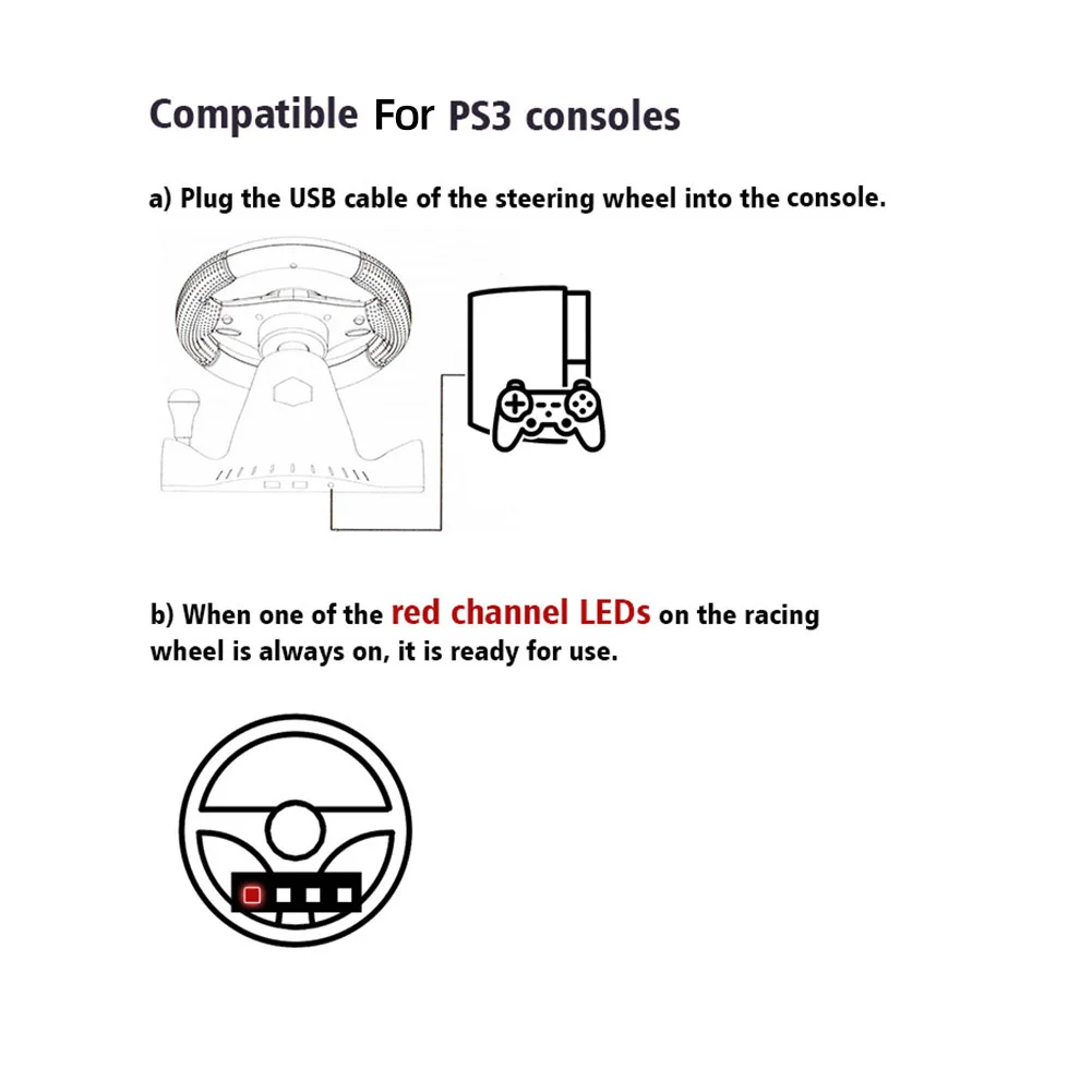 Computador USB Volante Do Carro, Embreagem Dupla, Controle De Lançamento,  Jogo, Controlador De Roda De Corrida para Interruptor, Xbox One, 360, PS4