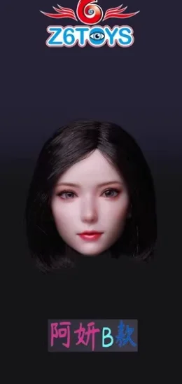 Z6TOYS ZC018 1/6 女性兵士 A ヤン アジア可動式目頭部スカルプト