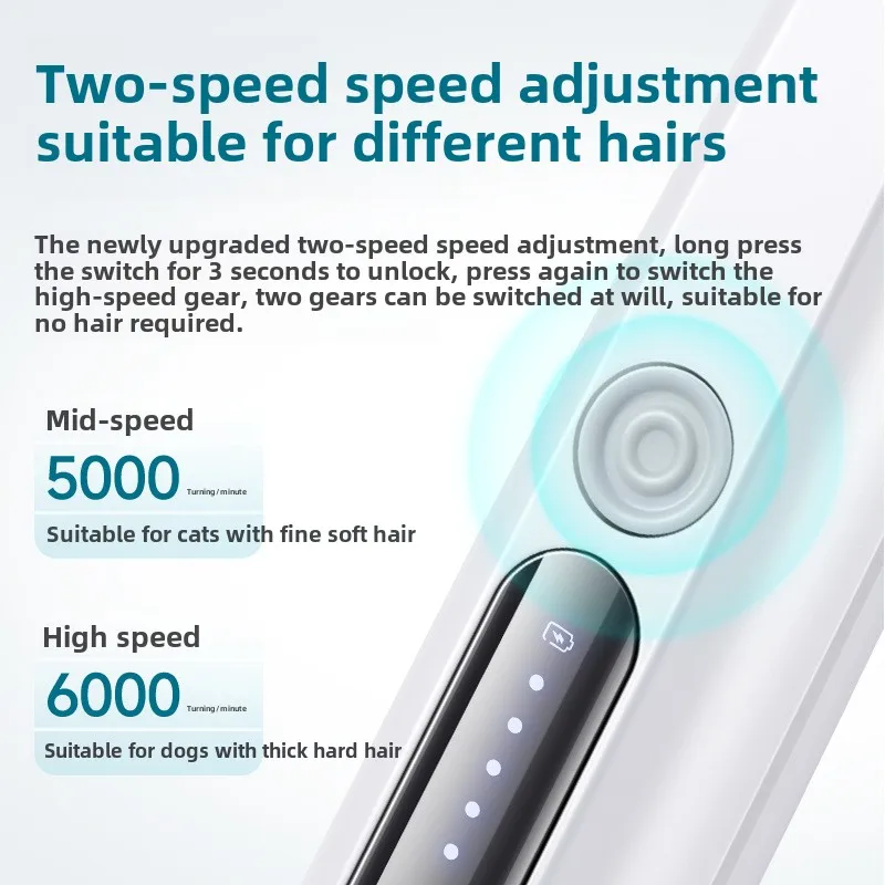 Waterproof Pet Shaver Electric Clipper