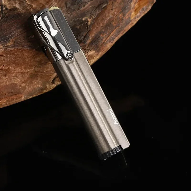 

Aomai-AM-322 Personality Design Smoking Set, Straight-Wind Inflatable Lighter, Boutique