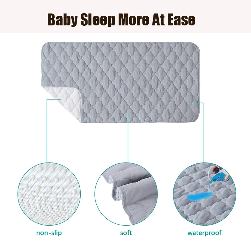 Waterproof Baby Changing Mat For Dresser Portable Toddler Travel Change Diaper Mat For Boys Girls 68x35cm Newborn Nappy Pad