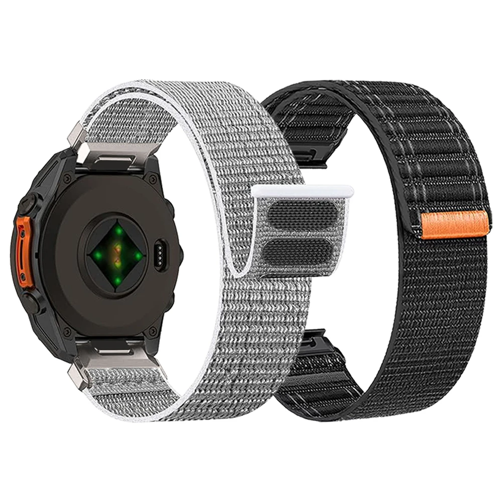 Breathable Nylon Sports Watchband - QuickFit Design, 22mm/26mm