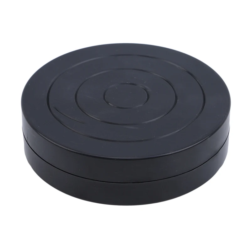 Pottery Wheel Spinning Turntable Ceramic Tools 10cm Double Side Plastic Turntable Multi-Purpose Pottery Clay Sculpture 360 Flexible Rotation