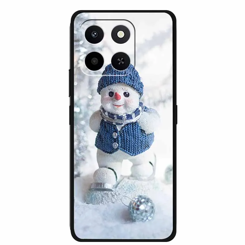 Festive Soft TPU Silicone Christmas Phone Case – Lovely Design