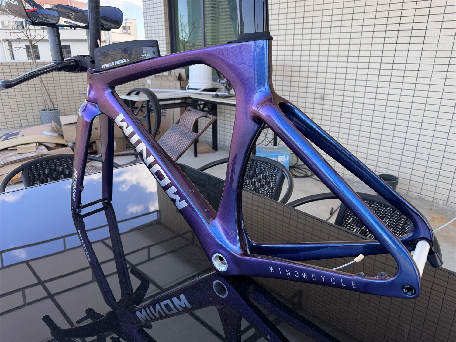 Bicycle Frame Aluminum Tt Bike Auro CRS TT Bike Ultegra – Vitus Bikes