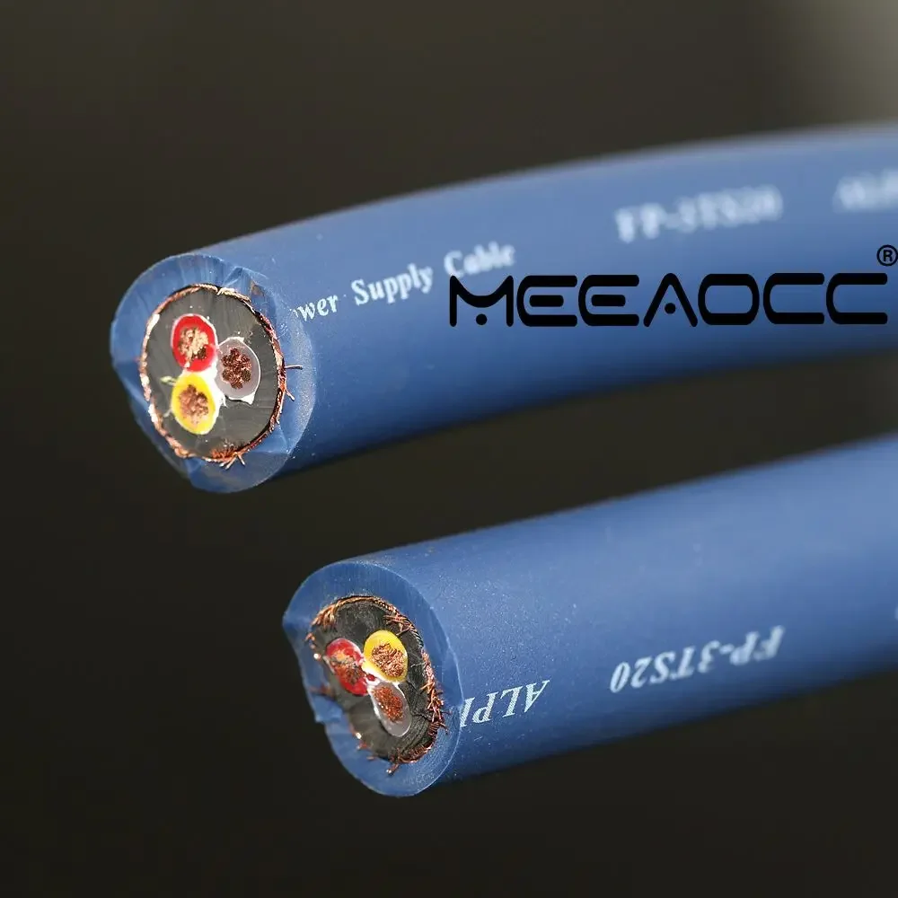 Furutech-FP-3TS20 occ電源ケーブル,青のリボン,hfiサウンド,occ 