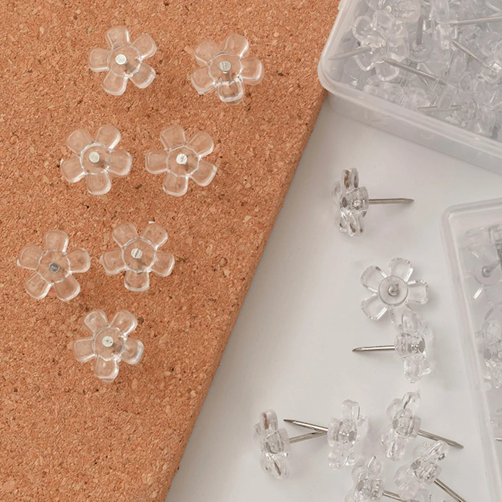 Push Pins 100 Pcs Flower Push Pins For Cork Board