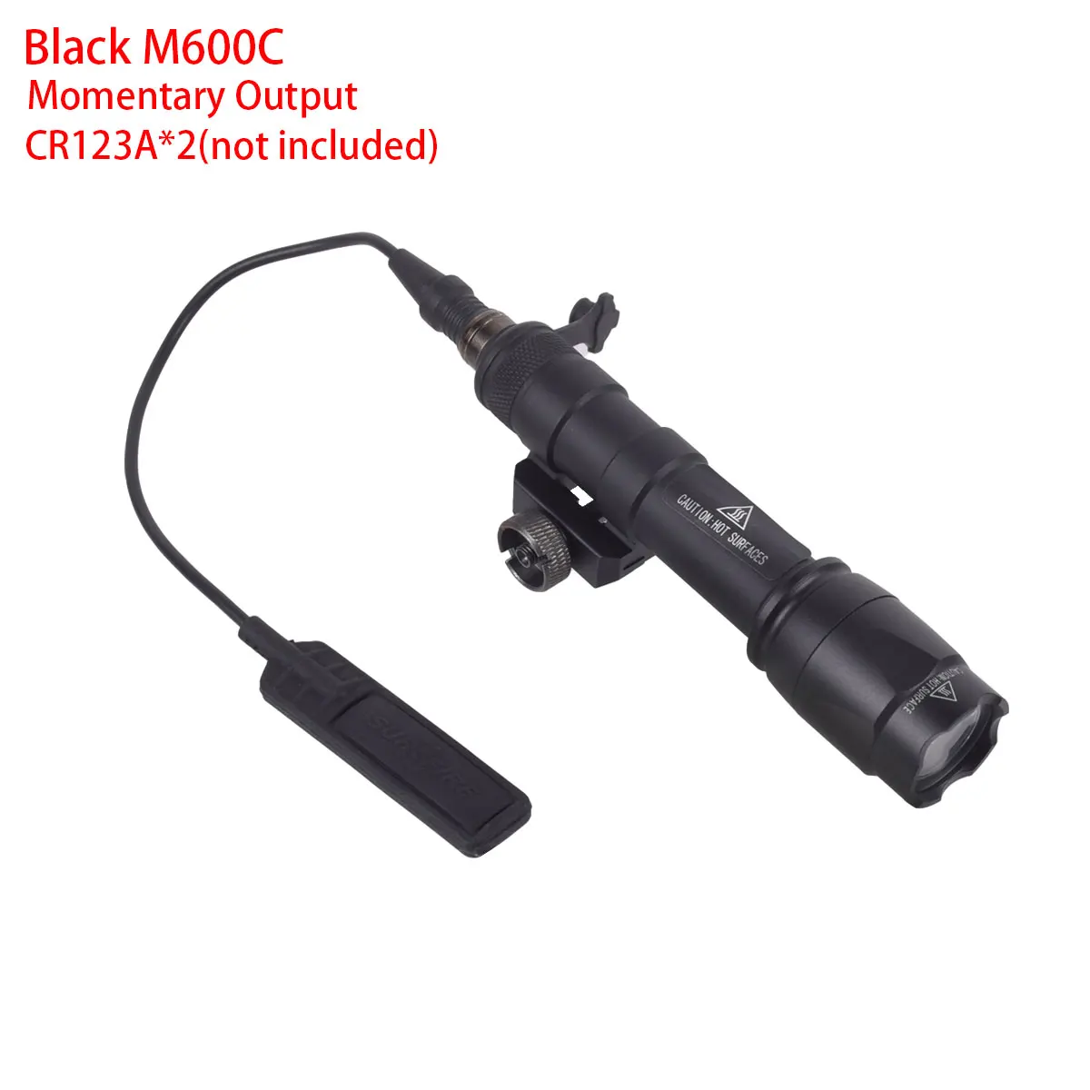 Tactical SureFire M600 M600A M600C Airsoft Weapon Light Flashlight Hunting Scout Torch Rifle AR15 HK416 Olight Remote Switch