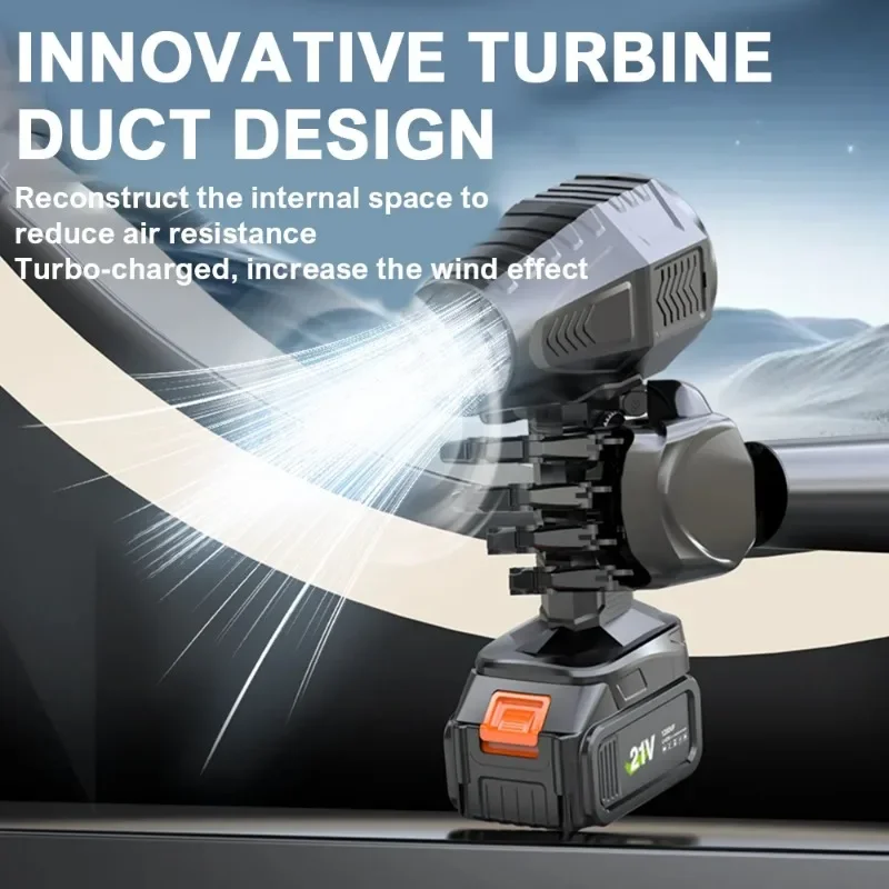Xiaomi Air Thrust Brushless Turbo Jet Fan Powerful Air Blower Handheld Violent Fan Jet Blower Car Wash Snow Removal Air Dryer 4