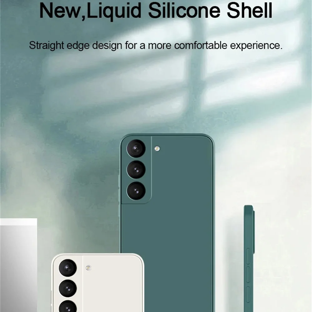 Elegant Soft Liquid Silicone Phone Case - Ultra Protective and Stylish