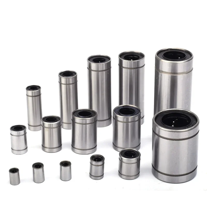 4/10pc LM6UU LM8UU LM10UU LM12UU LM3UU LM4UU LM16UU Long Type 8mm Linear Ball Bearing CNC Parts for CNC 3D Printer