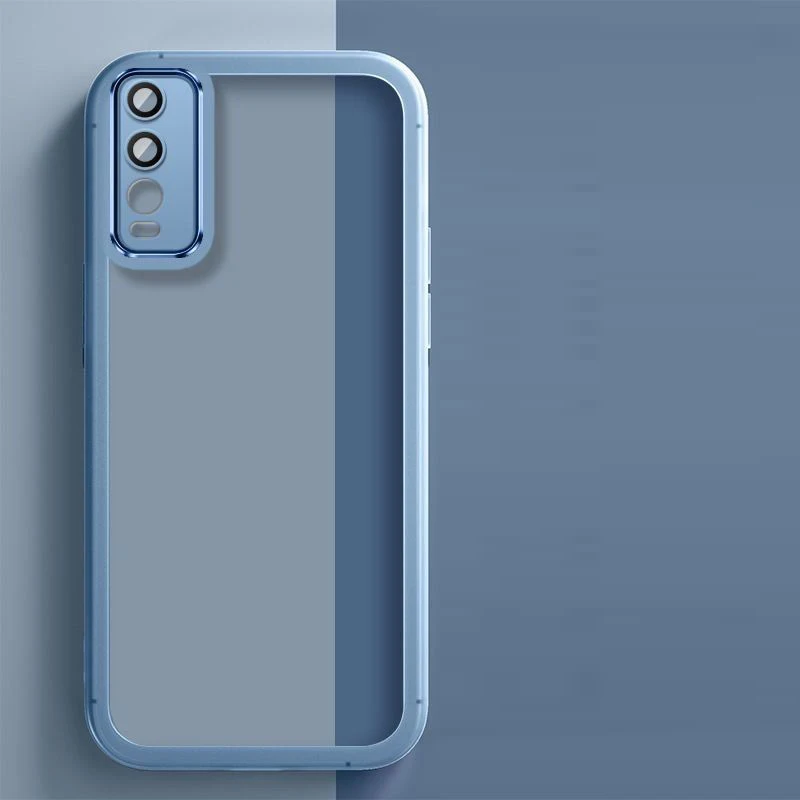 Shookproof Plating Silicone Back Cover