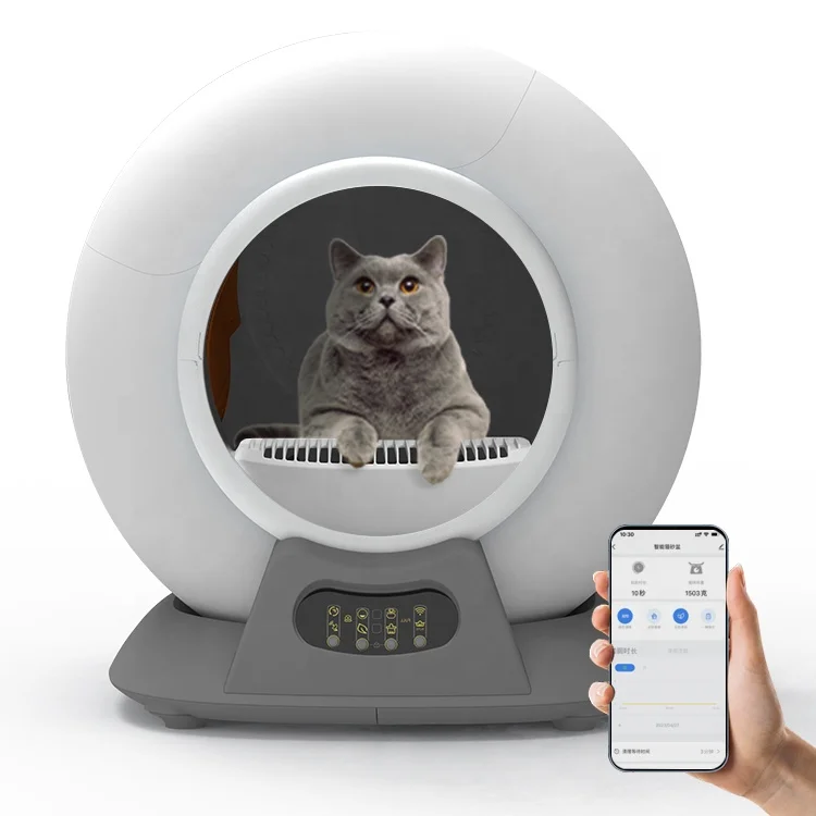 

Умный самоочищающийся контейнер для кошек
