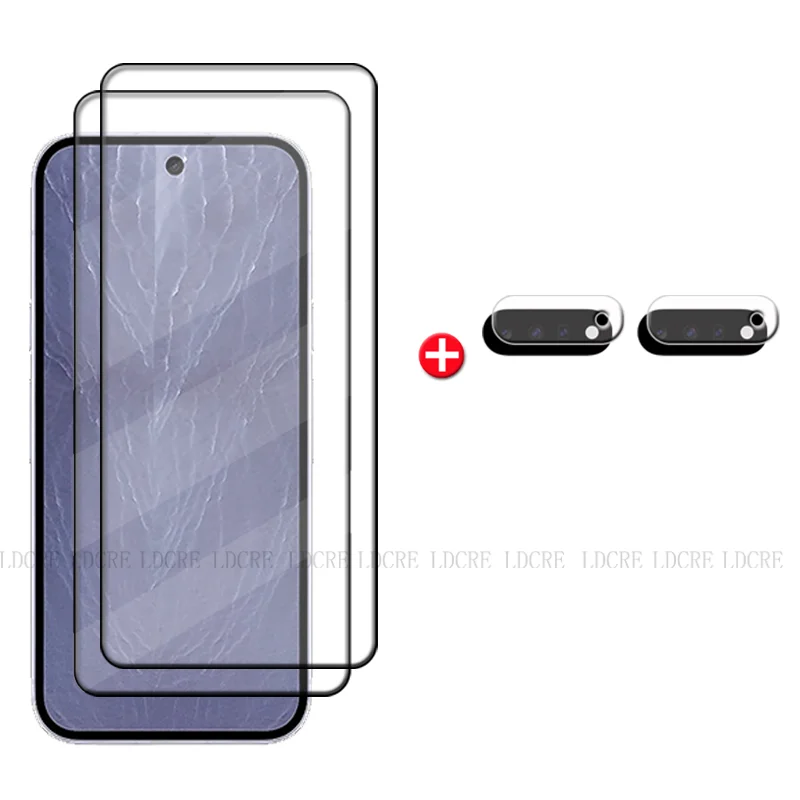 6-in-1 Tempered Glass Screen and Lens Protector Set for Google Pixel 11 Pro/Pro XL