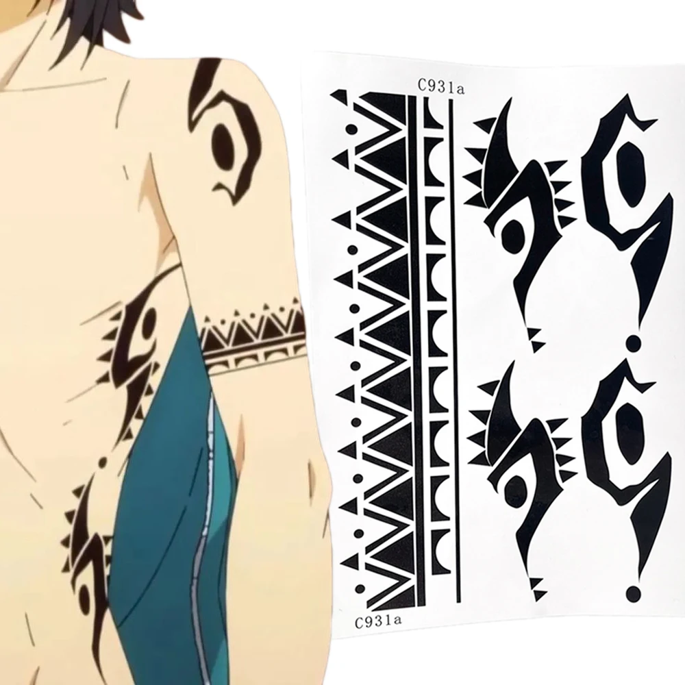 

Anime Hori San To Miyamura Kun Horimiya Miyamura Izumi Tattooing Cosplay Waterproof Fake Tattoo Sticker Accessories Prop