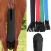 Anti-mosquito Breathable Non-woven Fabric Horse Tail Protector Drawstring Horse Tail Bag with Fringe Horse Accessories 1