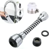 Bubbler Faucet Kitchen PVC Sink Tap Spray Head° Flexible Attachment Bendable Household Products 100% Brand 4