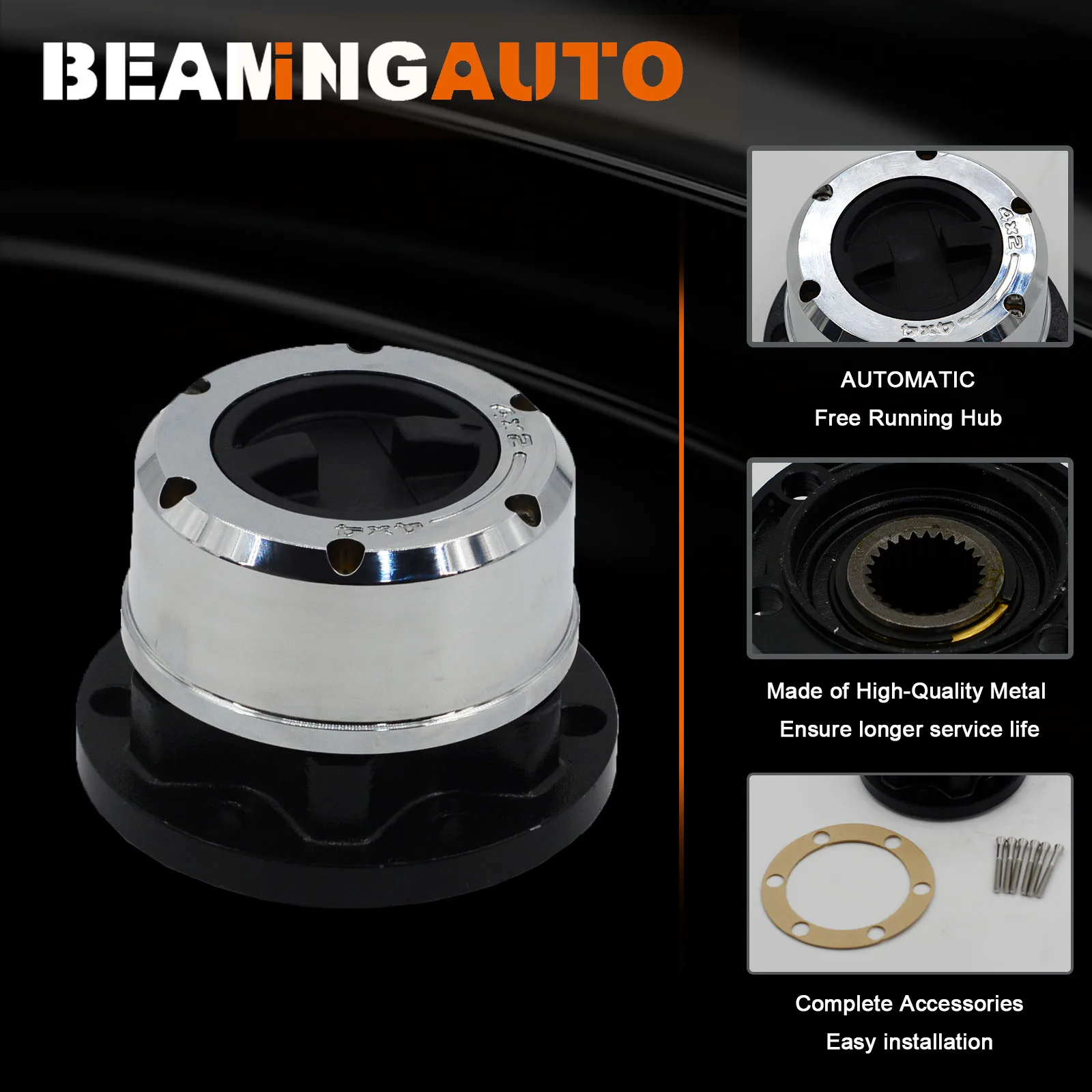 1 Piece x for JEEP CJ Ster Scout II Terra Traveller ENGESA ENVEMO Camper Envemo Engesa free wheel locking hubs B032 AVM402
