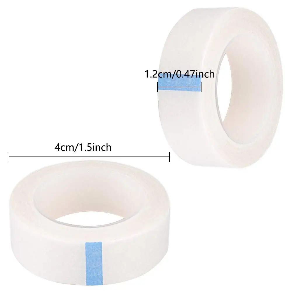Breathable Medical Paper Tapes Eyelash Extension Lint White Tape Eye False Lashes Patch Eyelid Sticker eyelash extension tape eyelash patch eyelash patches eyelash extension supplies 5Pcs/10Pcs