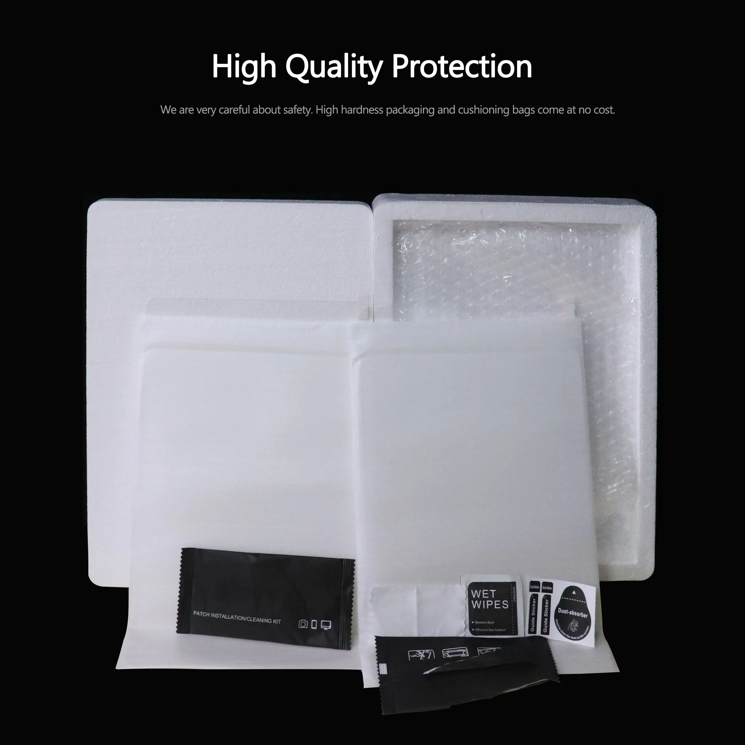 Premium HD Scratch-Proof Tempered Glass Screen Protector - 2-Pack