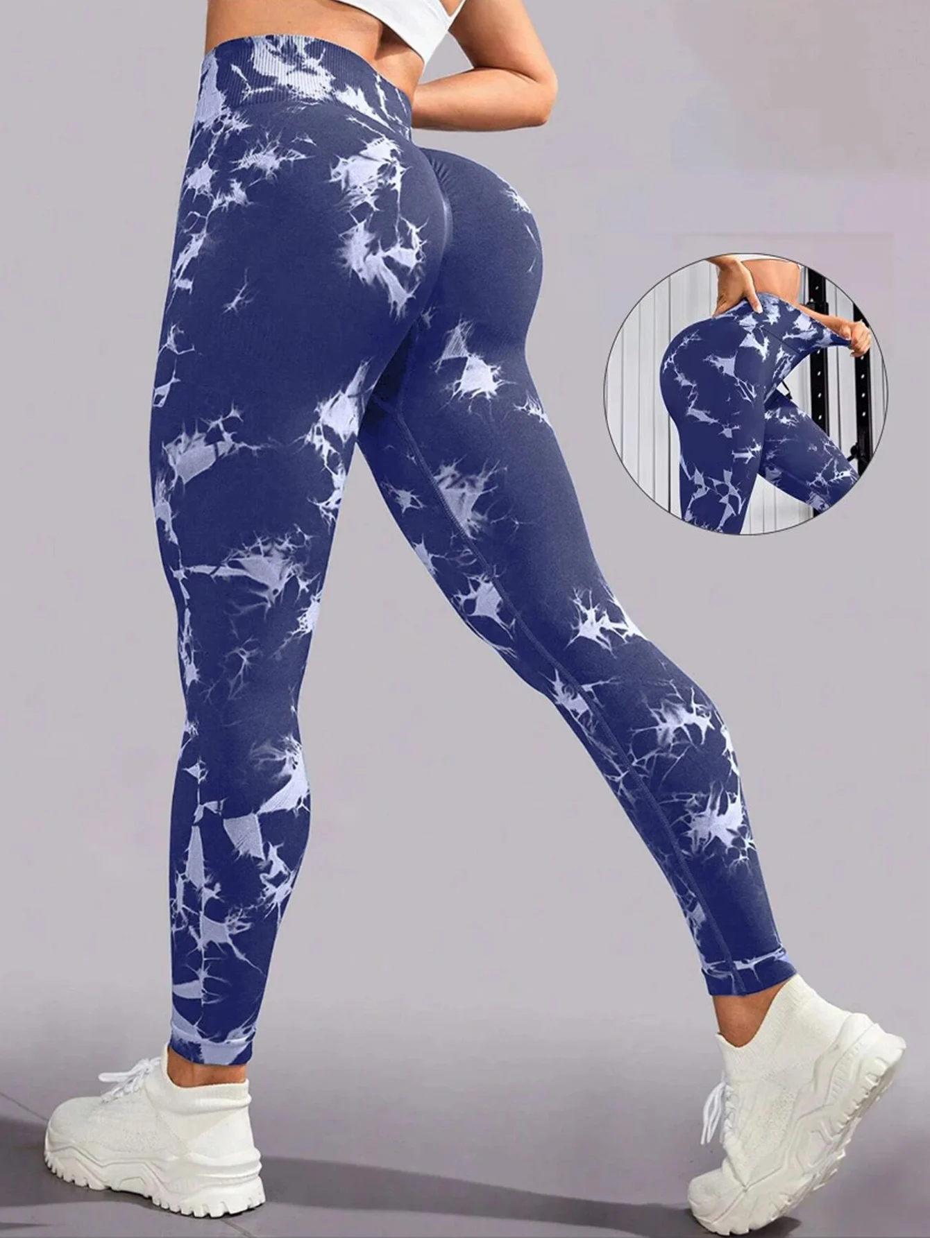 Sports Leggings Yoga Pants Women Tie Dye Yoga Pants
