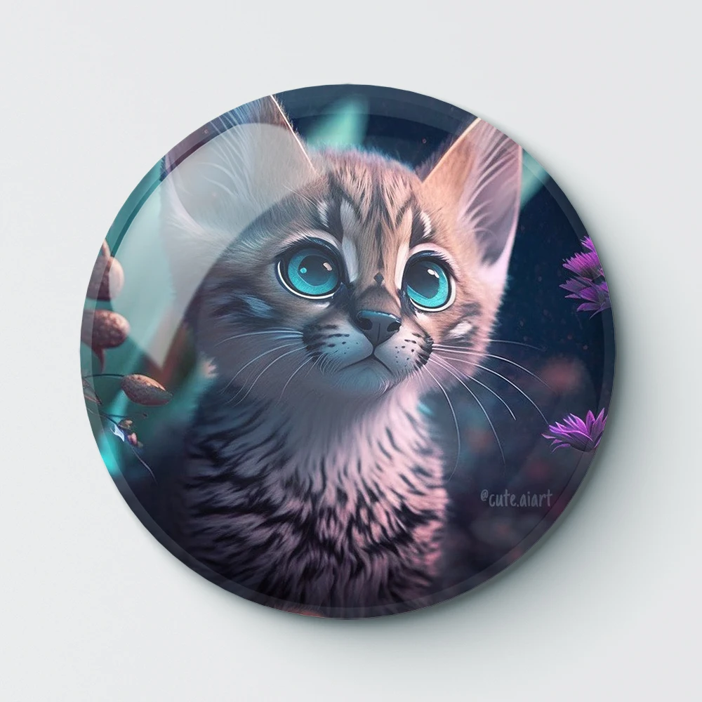 

CUTE AI 079 Buttons Brooches Pin Jewelry Accessory Customize Brooch Fashion Lapel Badges