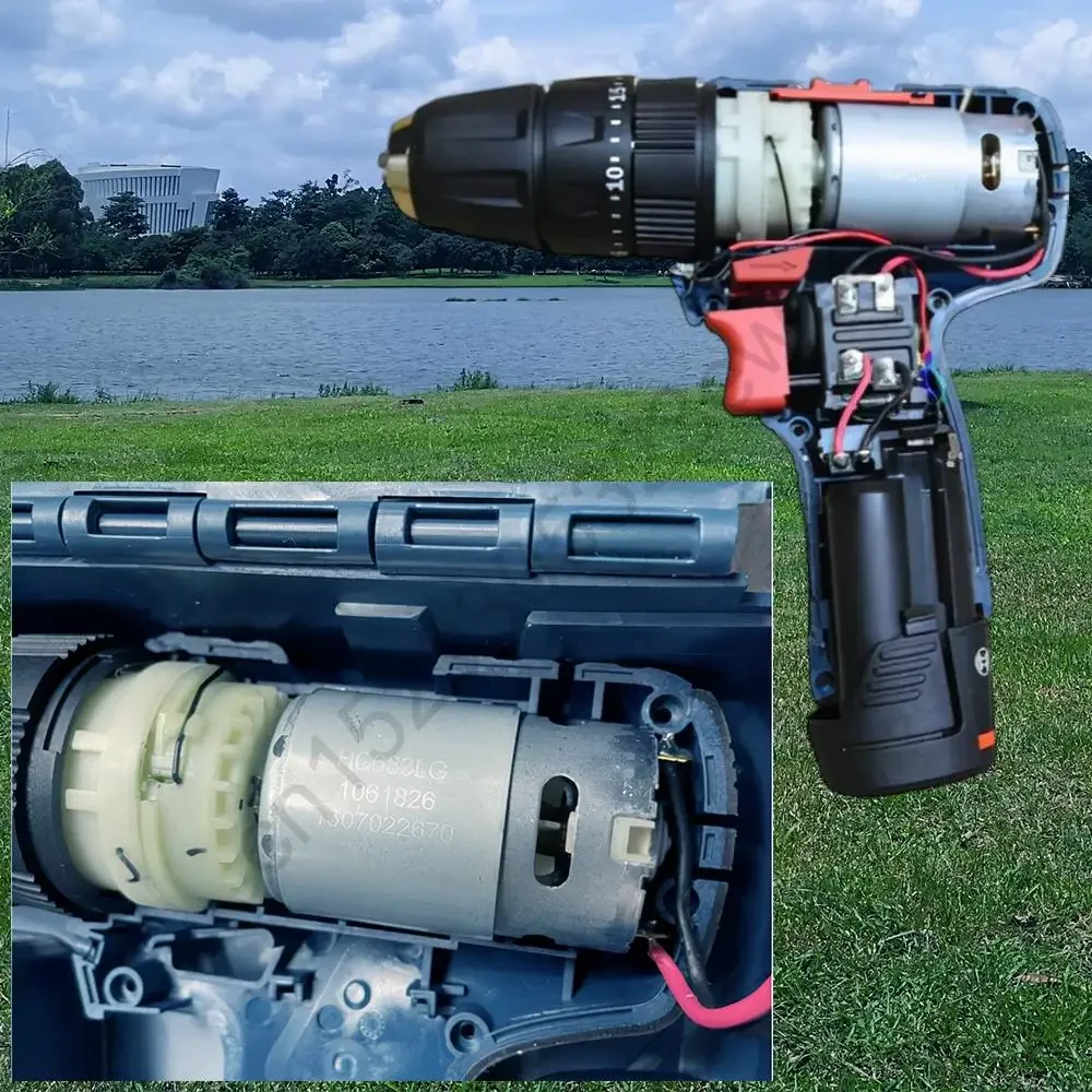 Drill Motor RS550 DC 9.6 10.8 12 14.4 16.8 18 21 25 V 9 11 12 13 14 15 Teeth Replacement for Li Electric Cordless Screwdriver