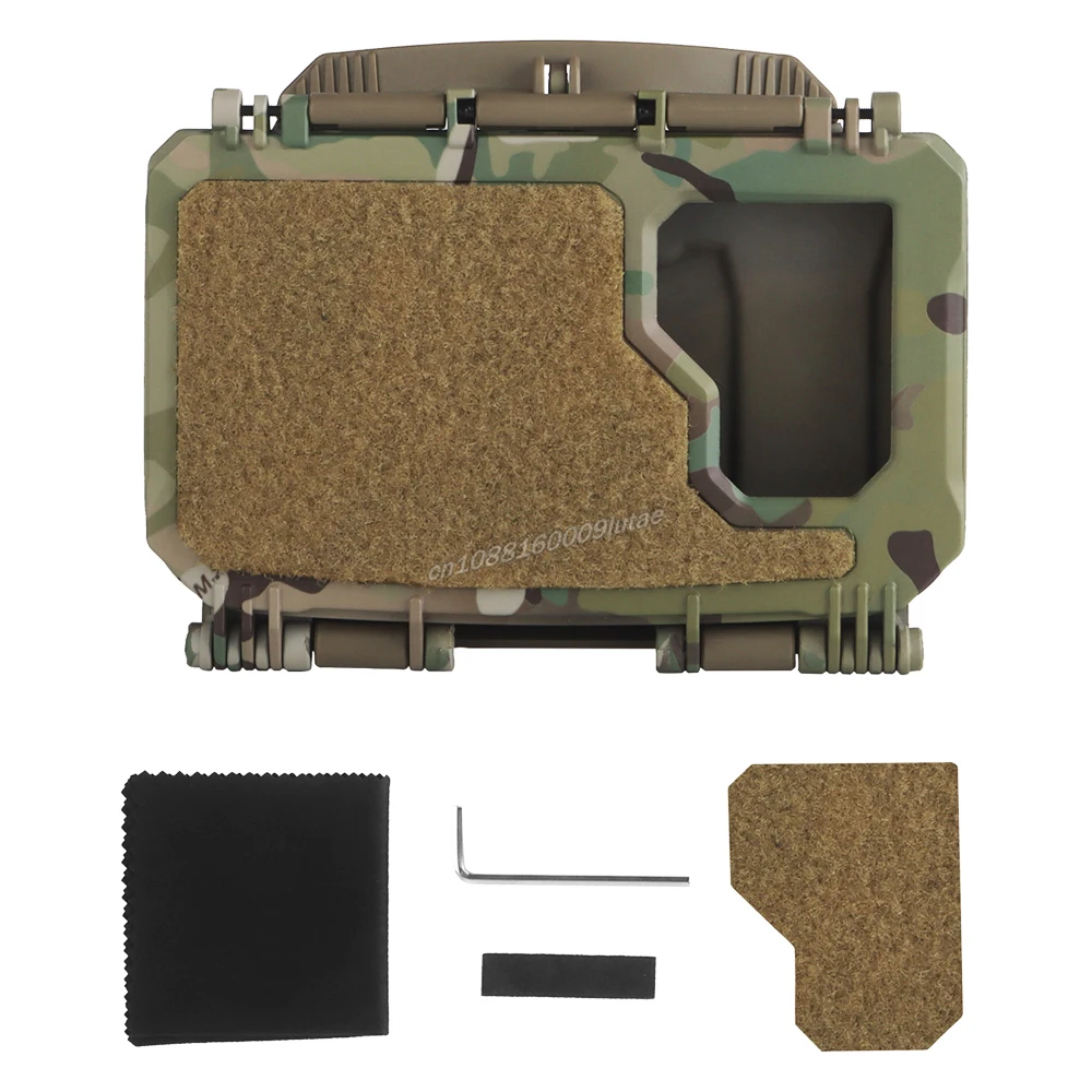 VULPO Tactical Vest Molle Folded Navigation Board Mobile Phones Navigator Tech Holder Vest Chest Bag Map Case Admin Panel - 18 - View #13