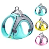 S38f402f00a8e45ebbaa89aa648b7322fU.png Cat Dog Harness Vest Chest Rope Set Reflective Breathable Adjustable Pet Harness for Small Medium Dogs Outdoor Walking