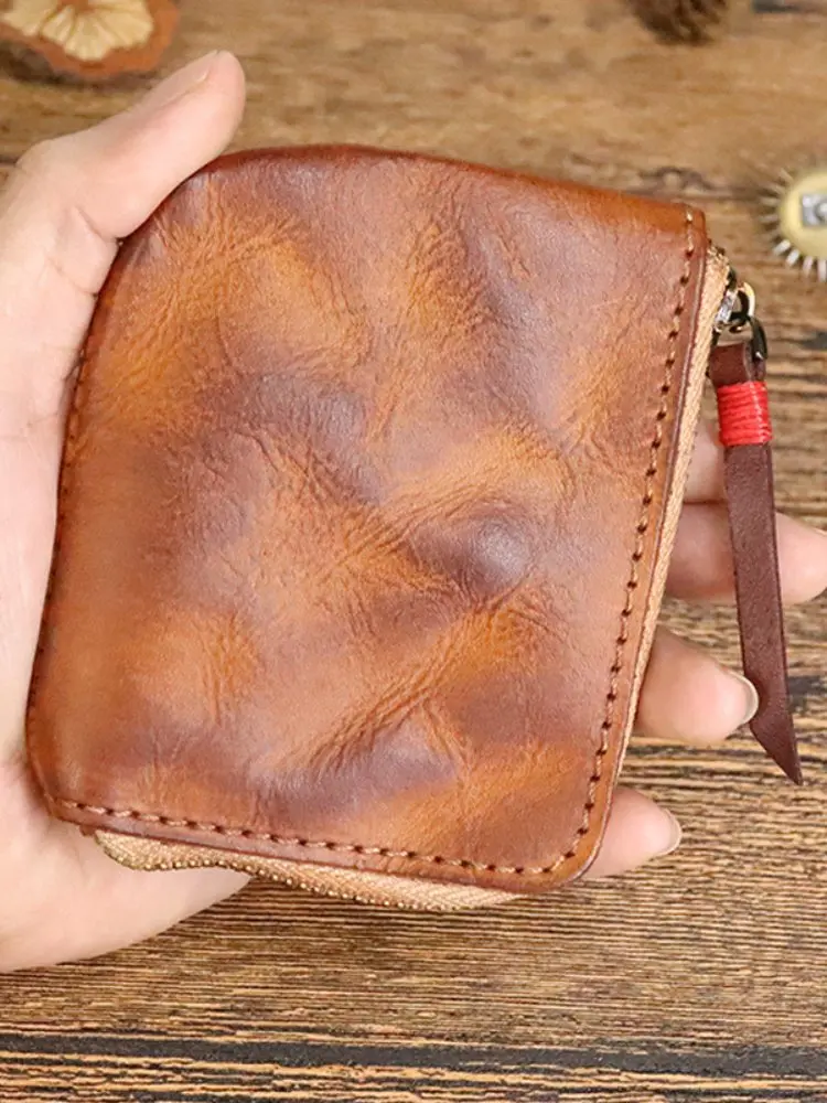Women's Coin Purse Vintage Wallet Zipper Coin Pocket with Brand Design Casino Purse Lipstick Organizer Pouch