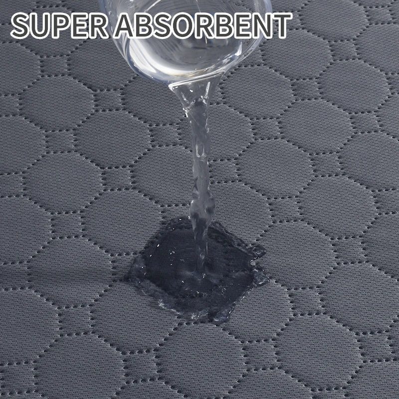 Reusable Dog Urine Mat Absorbent Super Washable Pet Pee Mat Cat Puppy Training Diaper Pet Supplies for Car Seat Floor Sofa