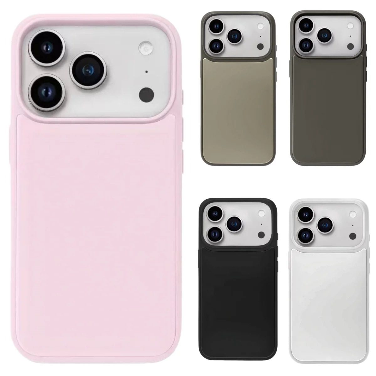 Luxury Aluminum Alloy Matte Shockproof Phone Case with Box