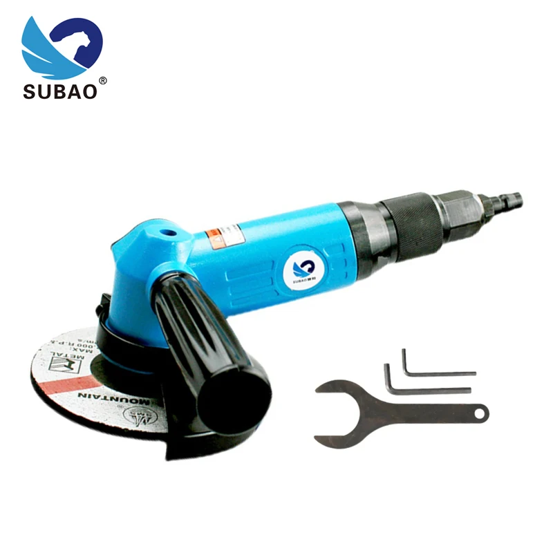 

SUBAO 120C Pneumatic Angle Grinder 120° Speed Adjustment Large Switch Torsion Grinder Grinding Wheel Polishing Machine