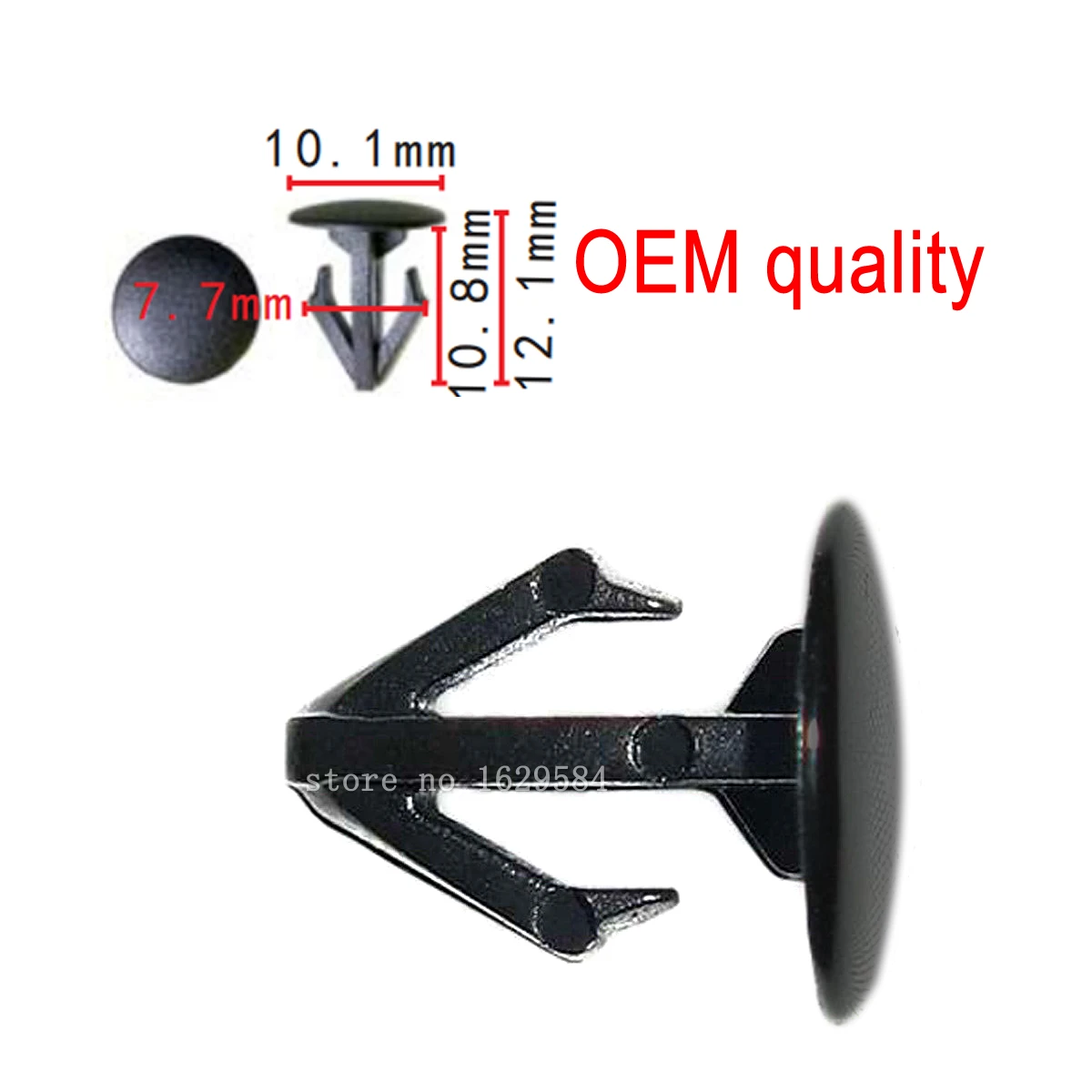 

100x OEM Hood Insulation Retainer for Honda 91520SM4C010 91520SM4C01 91520S-M4C010 91520-SM4C01