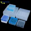 20/25/81/100 Sockets Plastic Test Tube Holder Centrifuge Tube Rack Box With Cover Centrifugal Tube Support Laboratory Supplies 2